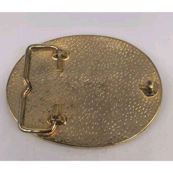 Custom Spring Team Shoot 2008 Class AA 2nd Place Team Gold Belt Buckle - Picture 5 of 8